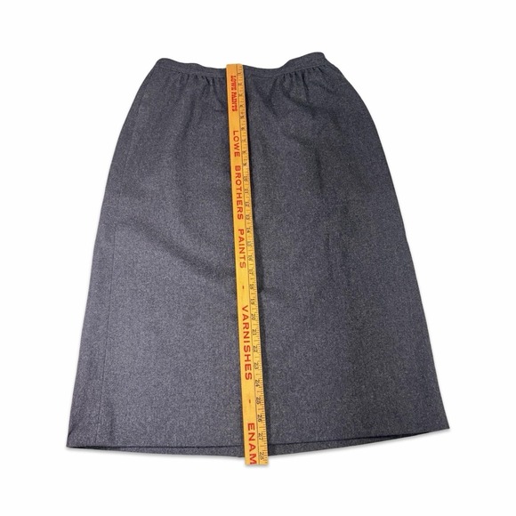 Pendleton Vintage Blazer Skirt Suit Set Womens Size 12 100% Wool USA 80's Retro - Picture 16 of 16